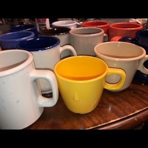 12x vintage coffee cups melamine Prolon brand mix